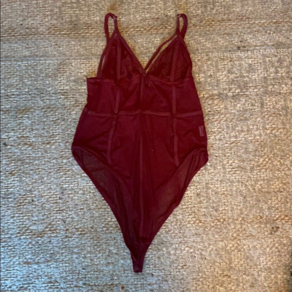 see through mesh one peice
